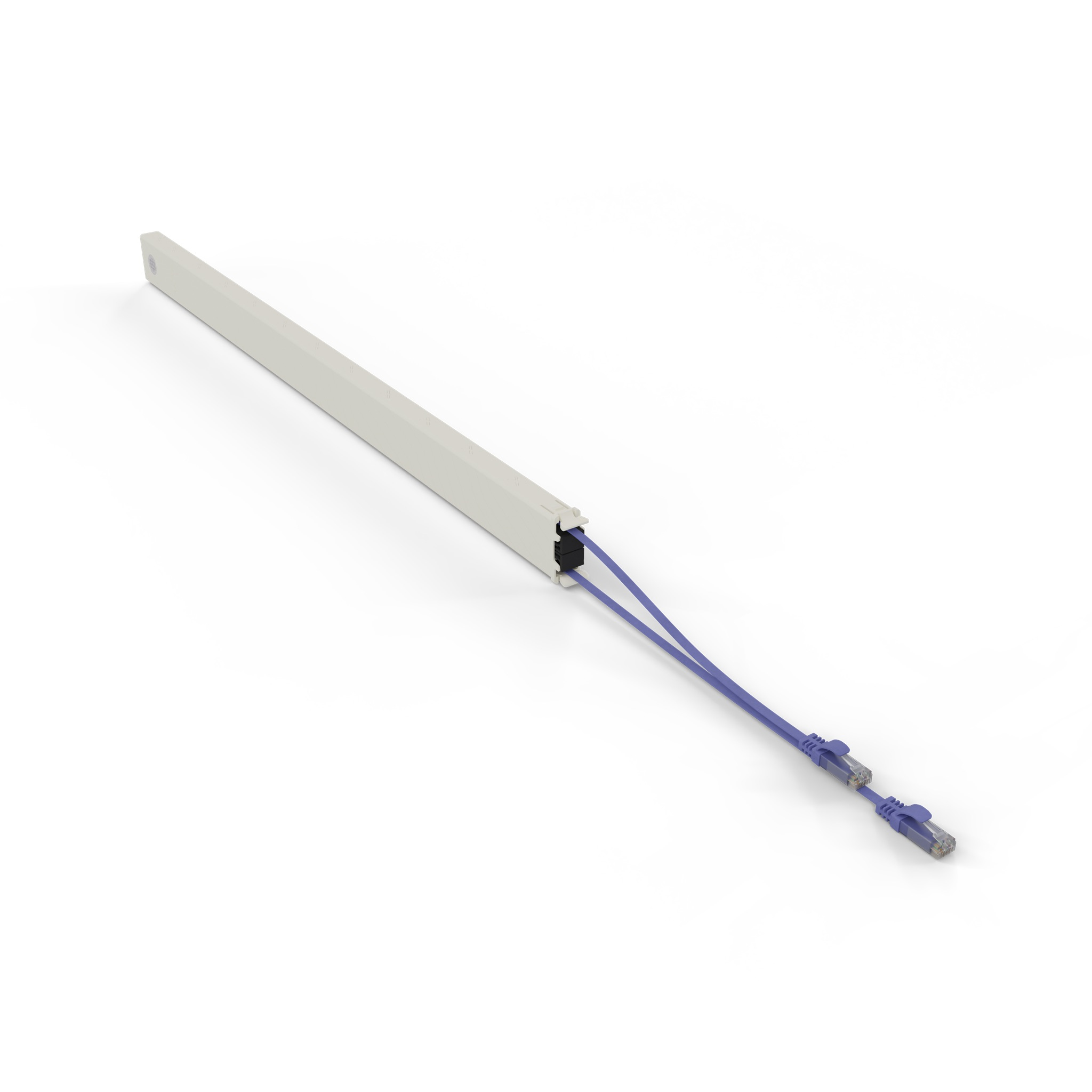 PATCHBOX CONE46UTPVI cavo di rete Viola 2,5 m Cat6a U/UTP (UTP)