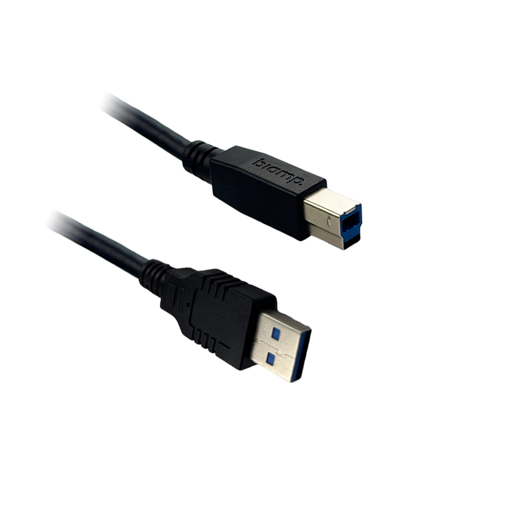 Biamp EasyConnect USB2-10-AB cable USB USB 2.0 3 m USB A USB B 0,48 Gbit/s Negro