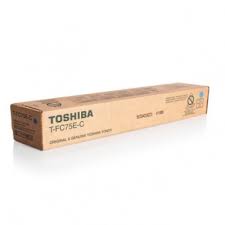 Toshiba T-FC75E-C - 6AK00000251 - Toner cyan - fr e-STUDIO 5560c 5560c LCF 5560c PRO 5560c PRO LCF 6560c 6560c PRO 6570c 6570c PRO