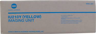 Konica Minolta Print Unit IU210Y Yelow Cartouche de toner Original Jaune