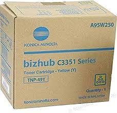 Konica Minolta TNP-49Y - A95W250 - Toner gelb - fr bizhub C3351