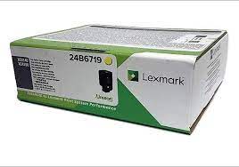 Lexmark 24B6719 cartuccia toner 1 pz Originale Giallo