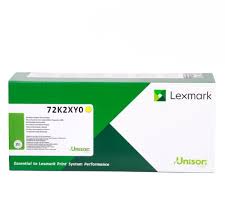 Lexmark 72K2XY0 cartuccia toner 1 pz Originale Giallo