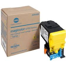 Konica Minolta A0X5250 cartuccia toner 1 pz Originale Giallo