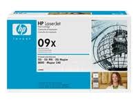 HP 09X High Yield Black Original LaserJet Toner Cartridge