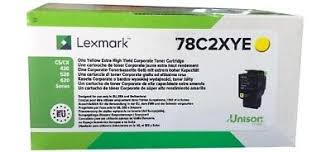 Lexmark 78C2XYE - Toner gelb - fr Lexmark CS421, CS521, CS622, CX421, CX522, CX622, CX625