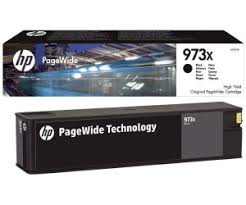 HP 973X - L0S07A - Tinte schwarz - fr PageWide Managed MFP P57750 P55250; PageWide Pro 452 477
