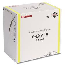 Canon C-EXV19Y cartucho de tner 1 pieza(s) Original Amarillo