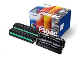 Samsung CLT-P504C/ELS - SU400A - 4x Toner schwarz, cyan, magenta, gelb - fr CLP-415N, 415NW; CLX-4195FN, 4195FW, 4195N; Xpress C1810W, C1860FW