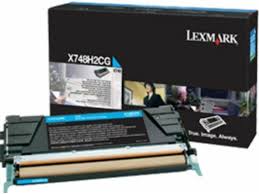 Lexmark 24B5701 - Toner cyan - f�r XS748de