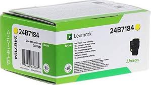 Lexmark 24B7184 toner cartridge 1 pc(s) Original Yellow