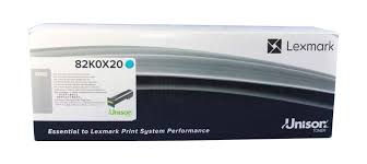 Lexmark CX825 cartucho de t�ner 1 pieza(s) Original Cian