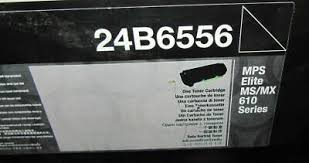 Lexmark 24B6556 Cartouche de toner 1 pi�ce(s) Original Noir