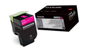 LEXMARK 80C0S30 - 800S3 - Toner magenta - f�r CX310dn, CX310n
