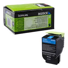 Lexmark 80C2SCE - Toner cyan - f�r CX310dn, CX310n, CX410de, CX410dte, CX410e, CX510de, CX510dhe, CX510dthe