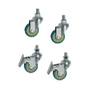 myWall Ersatzr�der Set F�r die my wall LCD Standf��e HP 1 C, HP1 D und HP 100