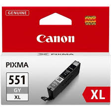 Canon Cartouche dencre grise � haut rendement CLI-551XL