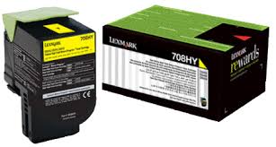 Lexmark 708HYE - 70C8HYE - Toner gelb - f�r CS310 CS410