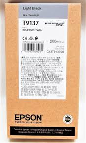 Epson T9137 - C13T913700 - Tinte schwarz - f�r SureColor P5000, SC-P5000, SC-P5000 STD Spectro, SC-P5000 Violet, SC-P5000 Violet Spectro