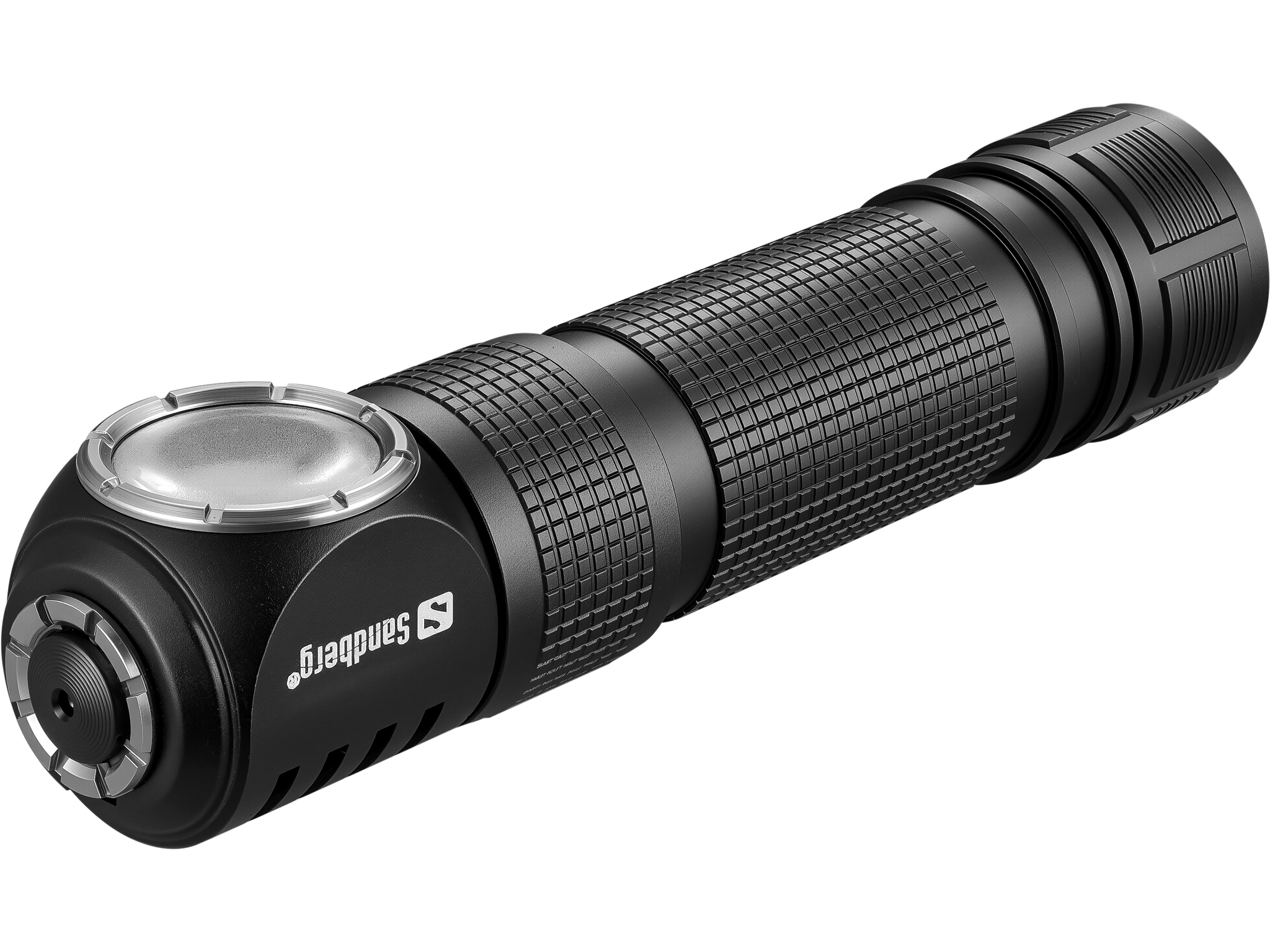Sandberg 421-36 torcia Nero Torcia a fascia LED