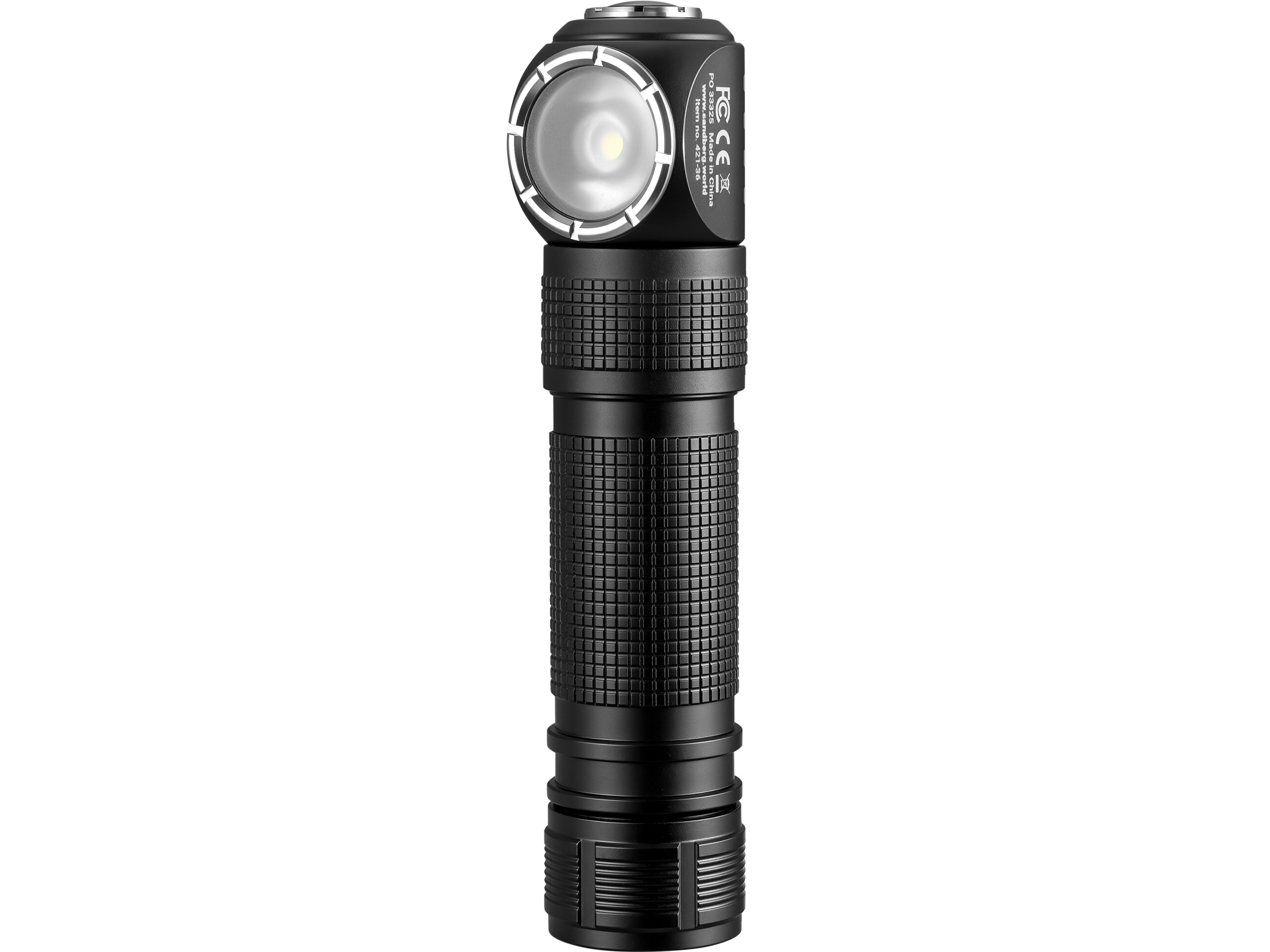 Sandberg 421-36 torcia Nero Torcia a fascia LED