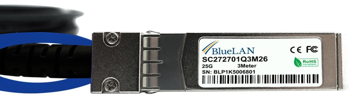 BlueOptics Networks SFP28-DAC-2M kompatibles BlueLAN DAC SFP28 SC272701Q2M30