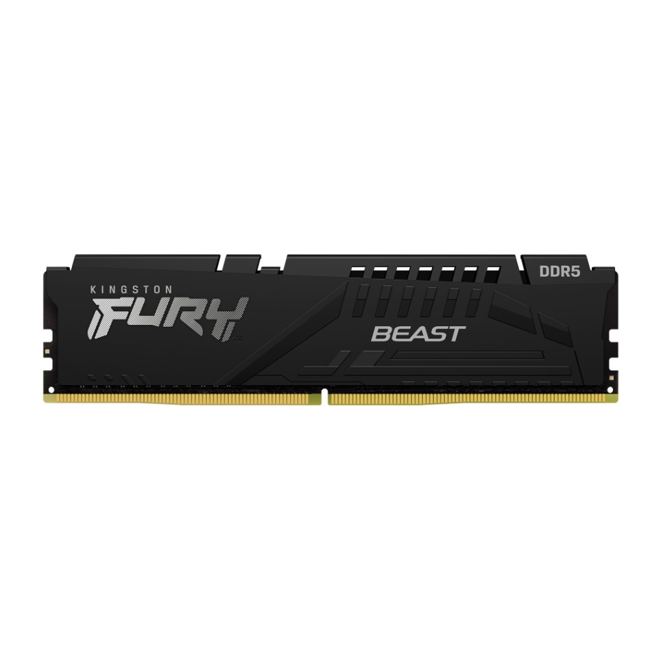 Kingston 128GB 5200MT/s DDR5 CL40 DIMM Kit of 4 FURY Beast Black XM - 128 GB - DDR5