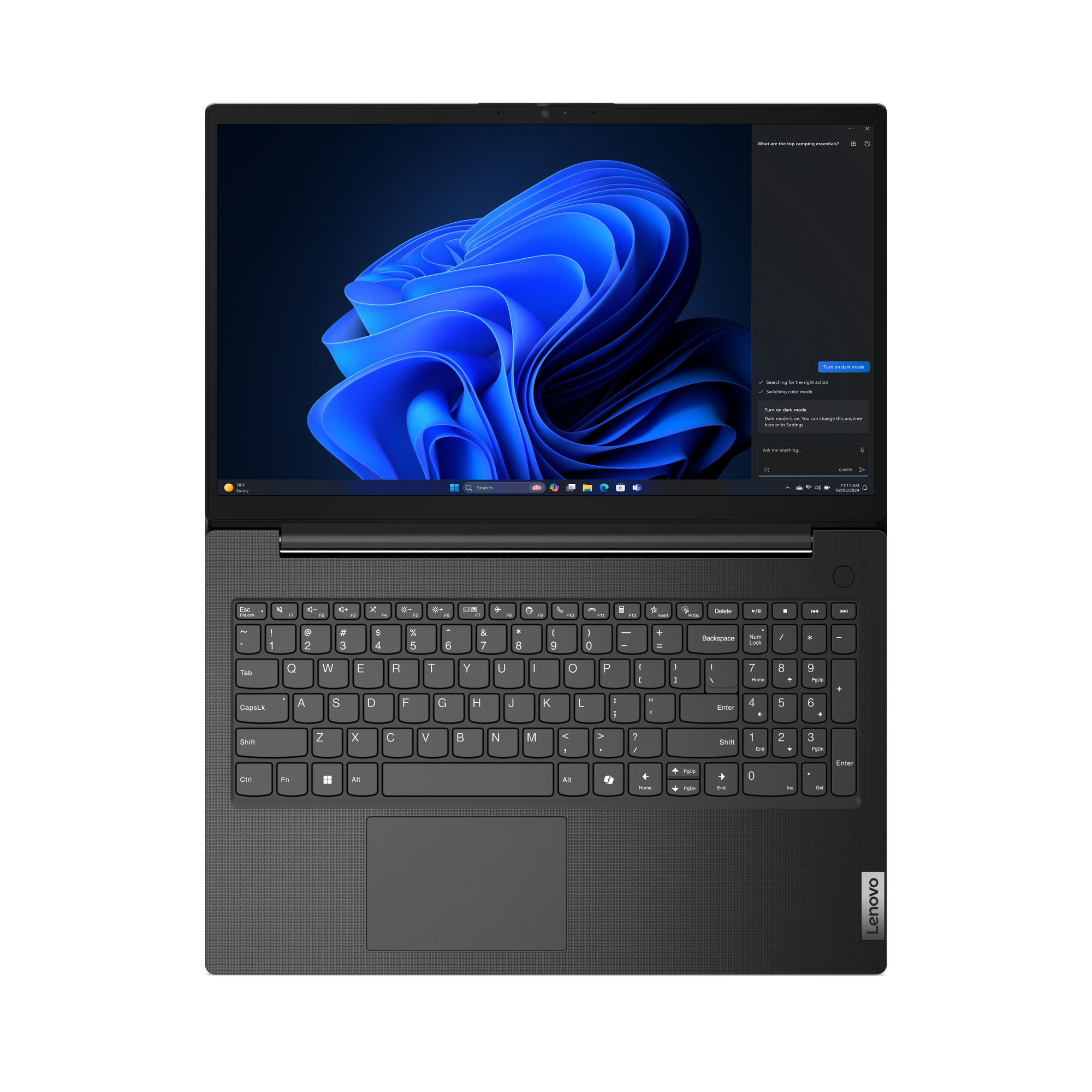 Lenovo V15 G5 IRL Intel� Core i5 i5-13420H Port�til 39,6 cm (15.6) Full HD 32 GB DDR5-SDRAM 512 GB SSD Wi-Fi 6 (802.11ax) Windows 11 Pro Alem�n Negro