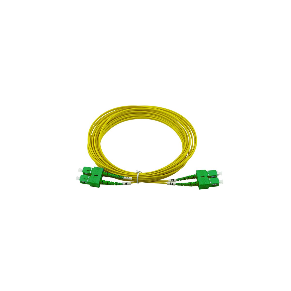 BlueOptics SFP3232BU1MM cable de fibra optica 1 m SC G.657.A1 Amarillo
