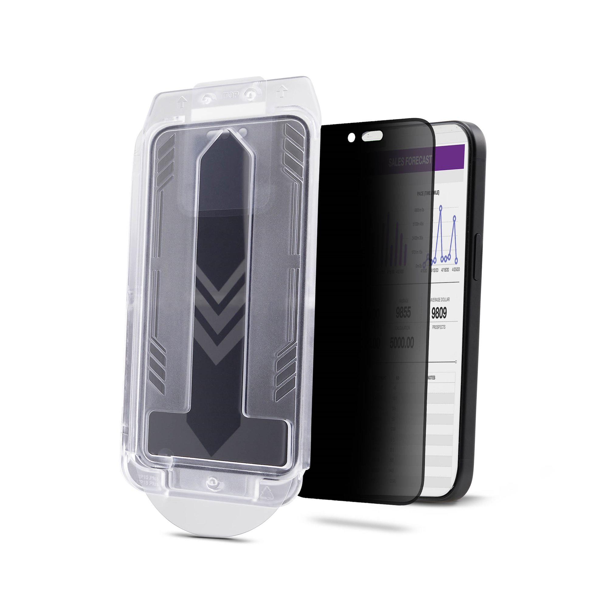 StarTech.com Bildschirmschutz f�r Handy - 4-way filter, 4-way 360, supports portrait/landscape orientation, touch-enabled