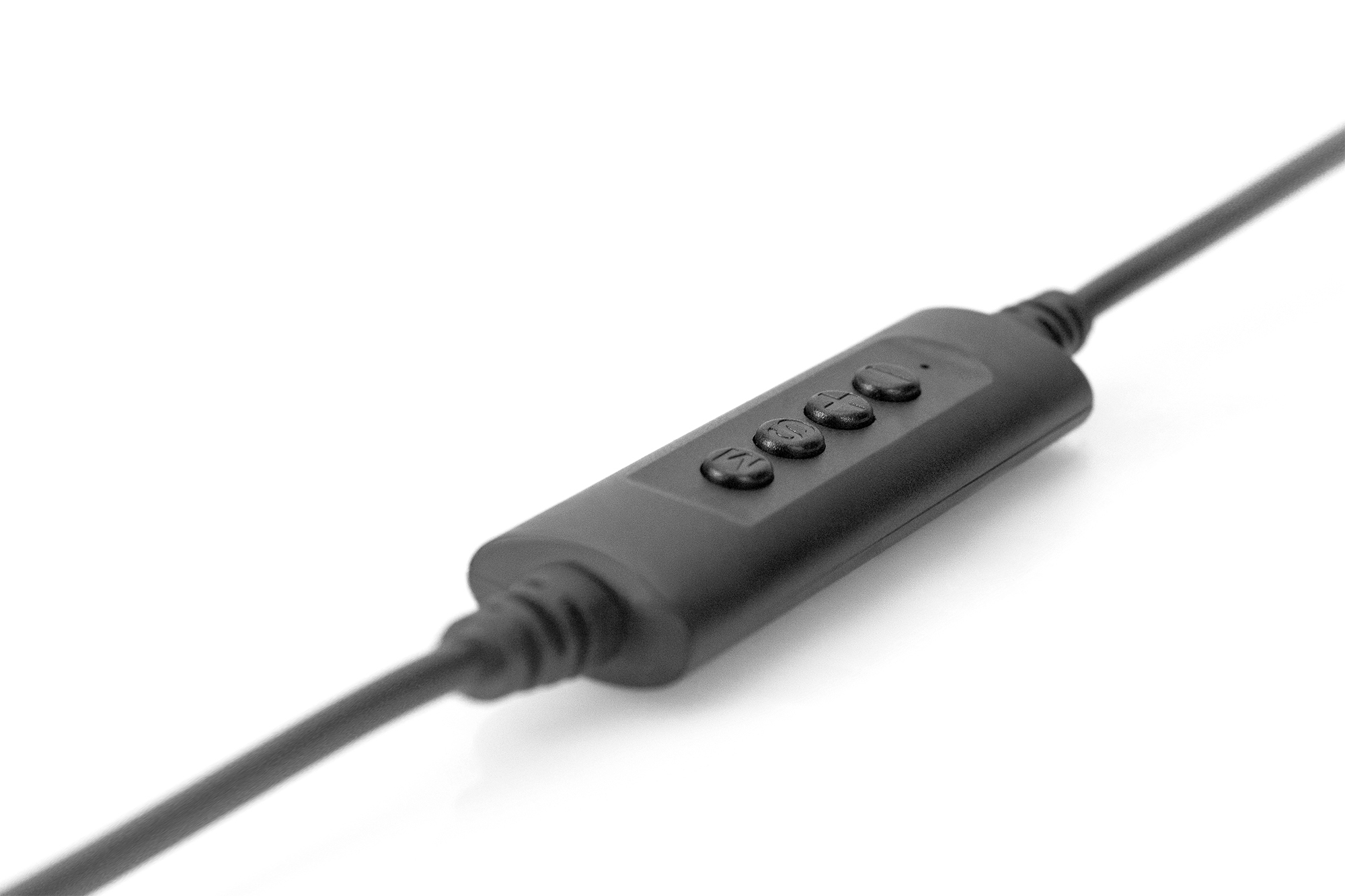 Digitus Cuffie per ufficio On Ear con riduzione del rumore, USB
