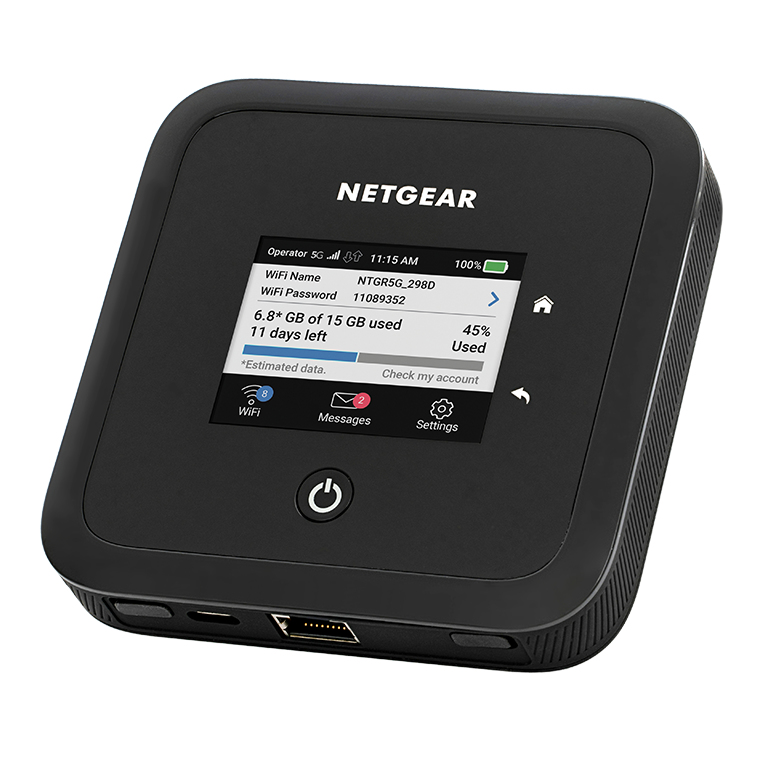 Netgear MR5200-100EUS  NETGEAR Nighthawk M5 5G WiFi 6 Mobile Router (MR5200)  Cellular network router