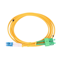 Extralink SC/APC-LC/PC| Patchkabel| Einzelmodus Duplex - Kabel - Netzwerk