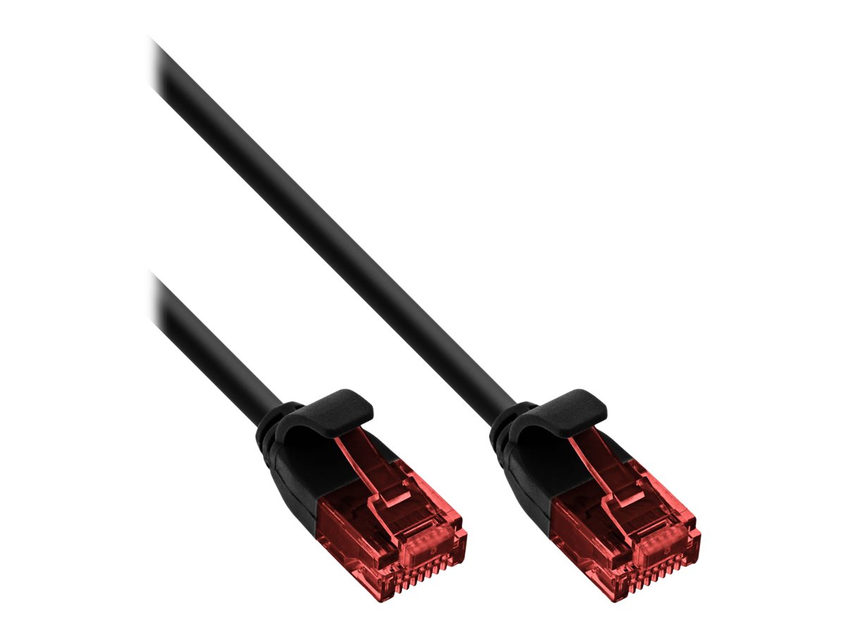 InLine 71202S cable de red Negro 2 m Cat6 U/UTP (UTP)