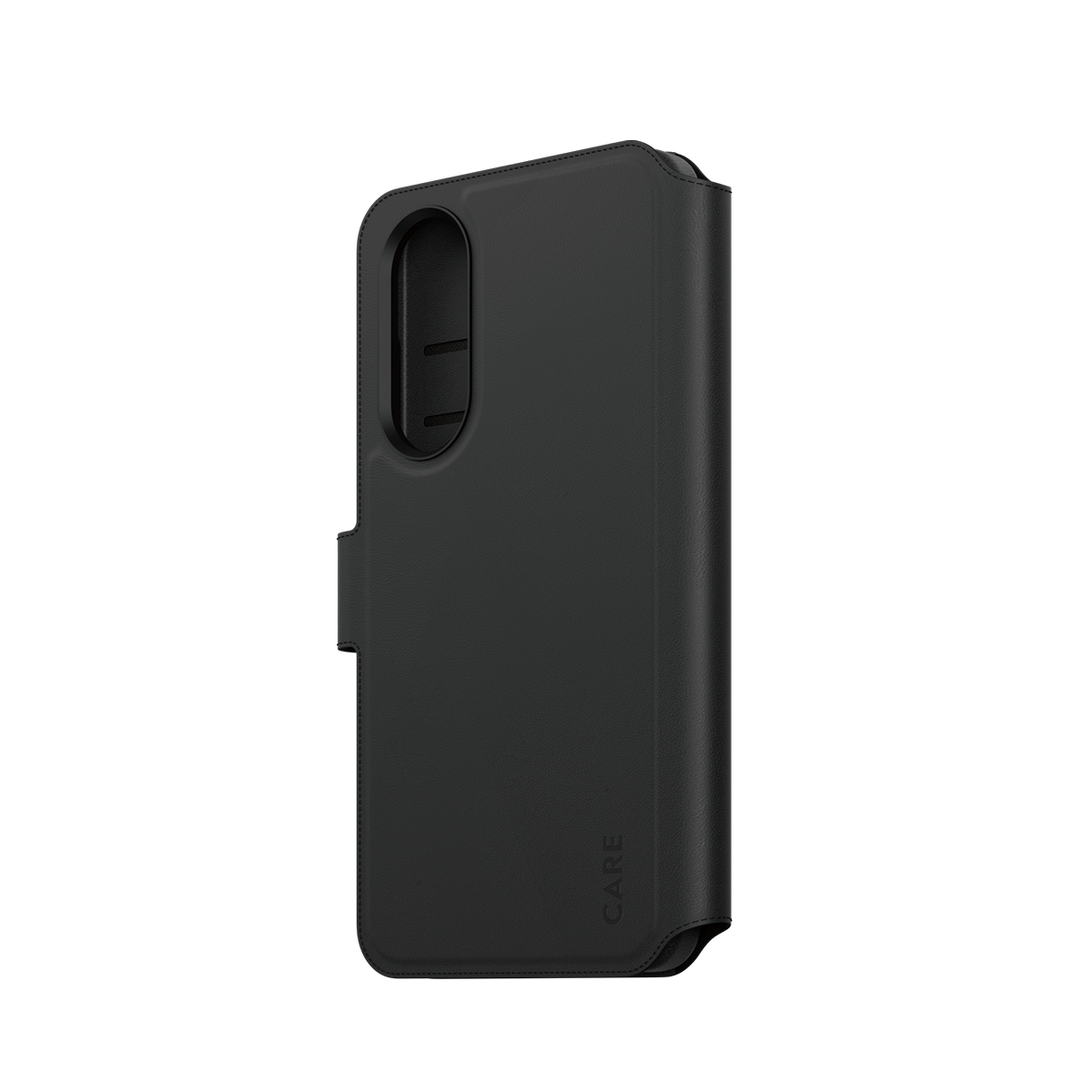 PanzerGlass CARE by � Feature Case Tango Two-in-One Wallet w. Qi-Compatible Samsung S25 Edge coque de protection pour t�l�phones portables Housse Noir