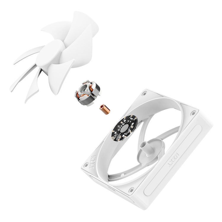 NZXT RF-P12SF-W2 syst�me de refroidissement d ordinateur Boitier PC Ventilateur Blanc 1 pi�ce(s)