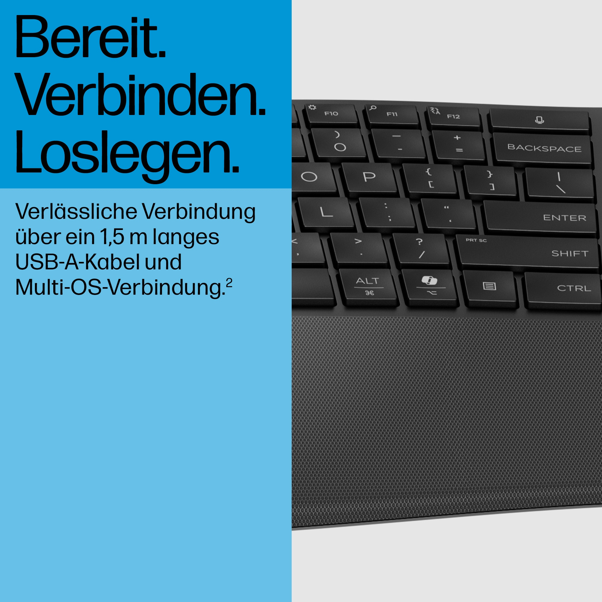 HP 485 Comfort Wired Keyboard