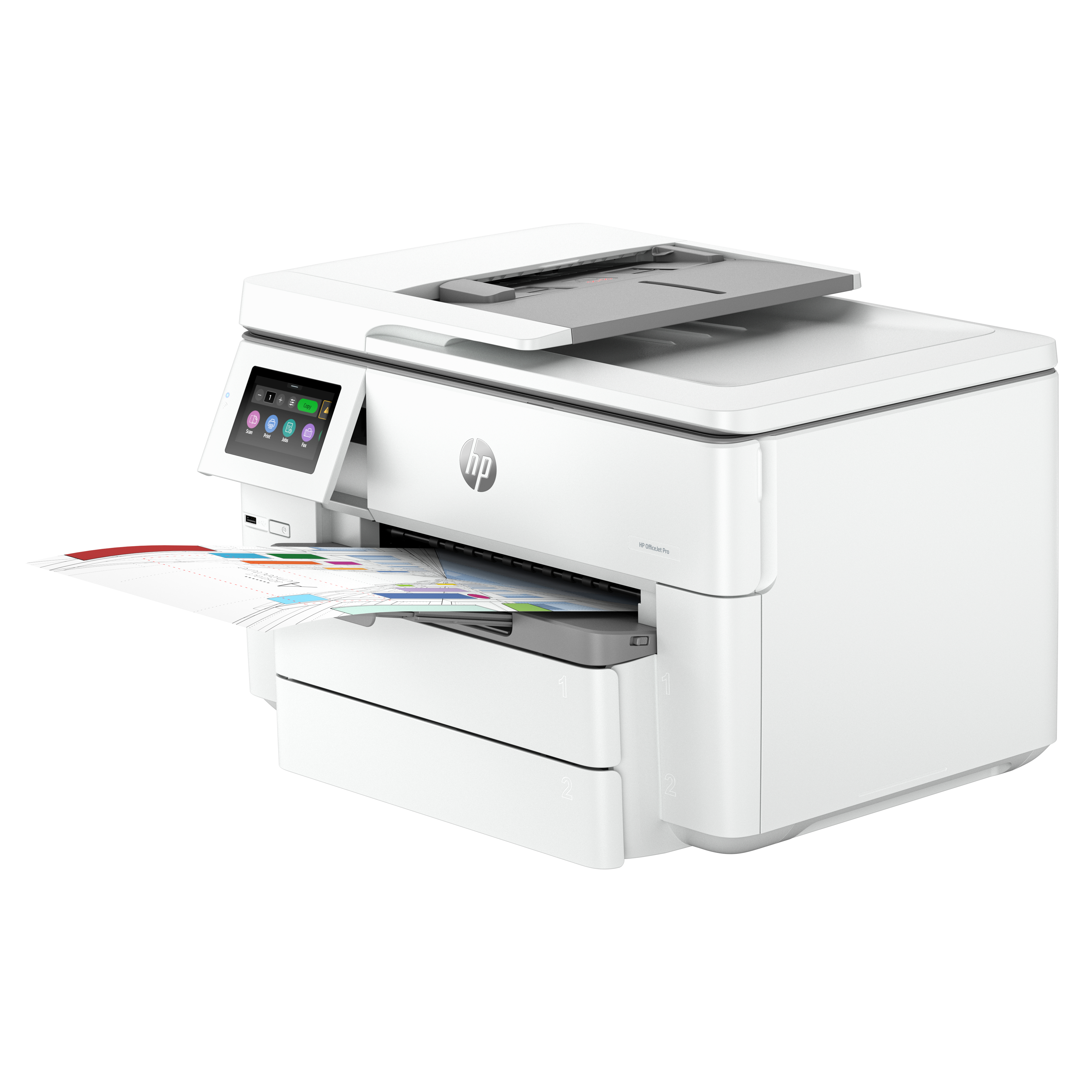 HP Officejet Pro 9730 Wide Format All-in-One - Multifunktionsdrucker - Farbe - Tintenstrahl - A3 (297 x 420 mm)