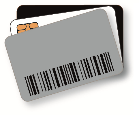 Zebra 104524-801 carta daccesso Scheda di accesso magnetica Attivo