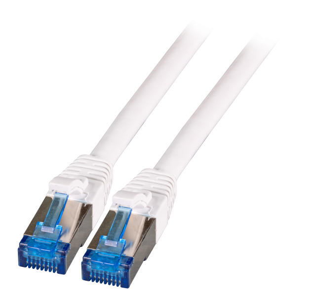EFB Elektronik K5525FWS.0,25 c�ble de r�seau Blanc 0,25 m Cat6a S/FTP (S-STP)