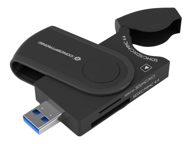Lecteur de carte mémoire universel Transcend - USB 3.0 - noir