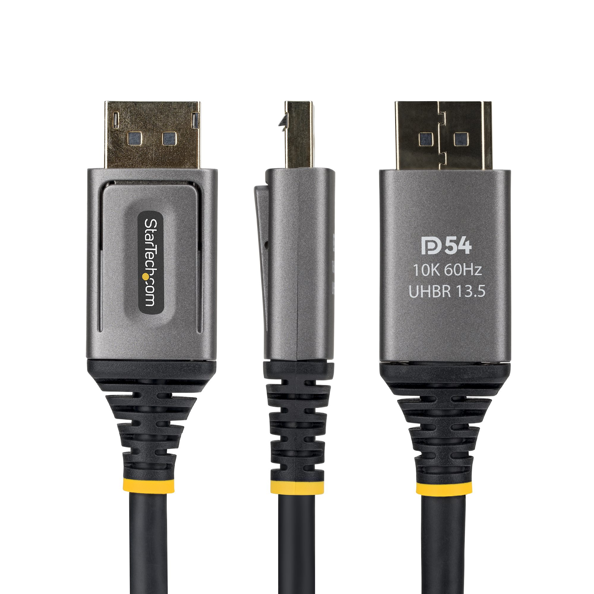 StarTech.com 50cm DisplayPort 2.1 Cable, VESA Certified DP54 DisplayPort Cable, Uncompressed 8K 60Hz, 10K 60Hz/8K 144Hz/4K 240Hz w/DSC 1.2a, DP 2.1 Monitor Cord