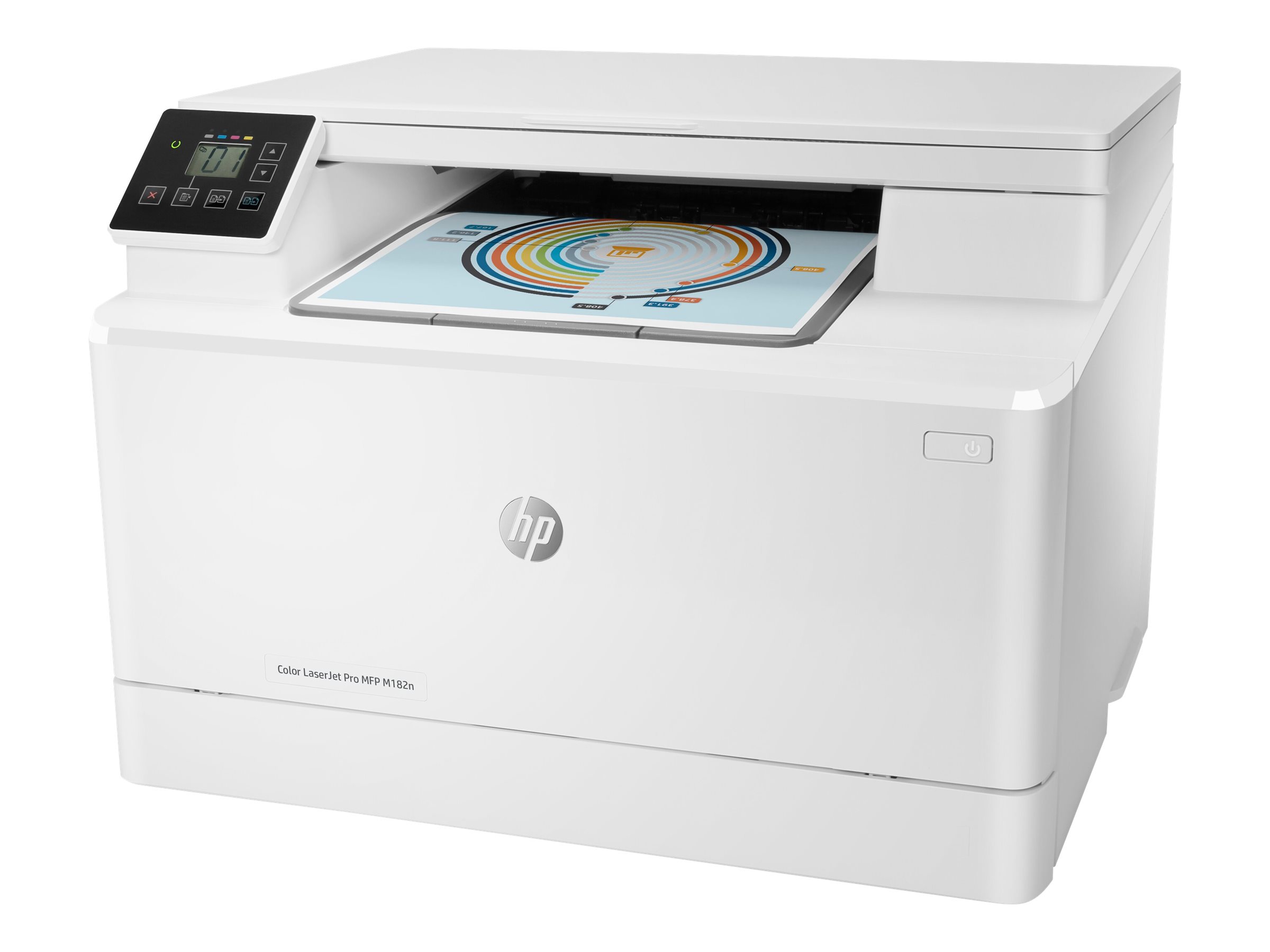 HP Color LaserJet Pro Impresora multifunci�n M182n, Impresi�n, copia, esc�ner, Energ�ticamente eficiente; Gran seguridad