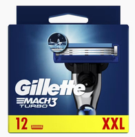Gillette Mach3 Turbo Rasierklingen 12 St.
