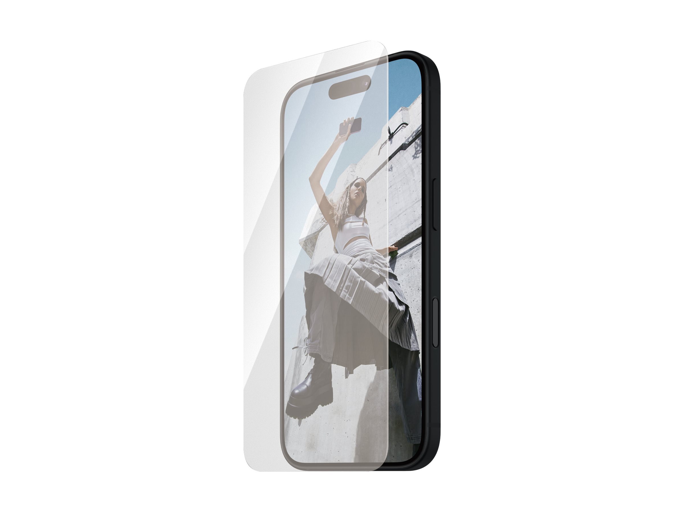 PanzerGlass SAFE. by � Screen Protector iPhone 16 | 15 | Ultra-Wide Fit