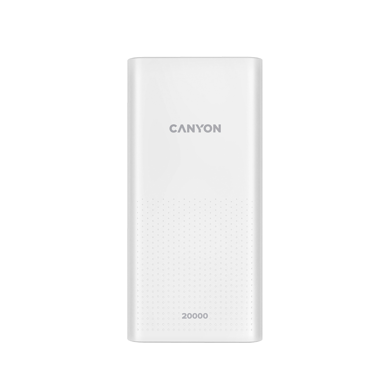 Canyon PB-2001 - Powerbank - 20000 mAh - 2.1 A - 2 Ausgabeanschlussstellen (USB)