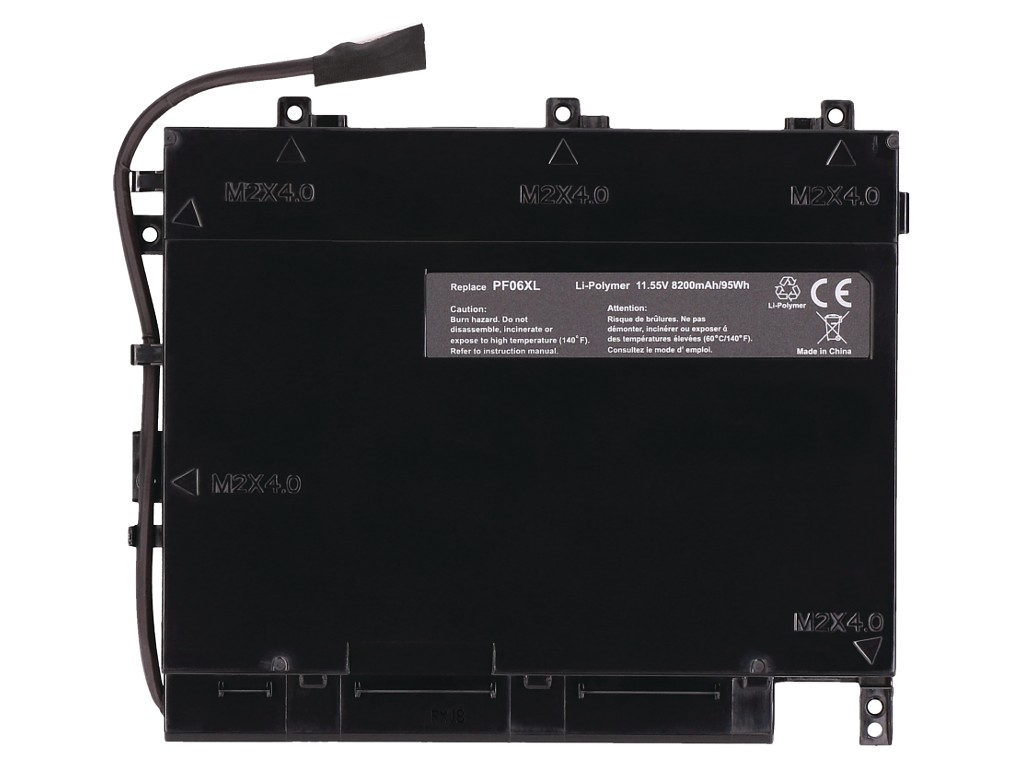 2-power CBP3717A - 8200 mAh - 11,6 V - 95 Wh - 120 mm - 210 mm - 30 mm