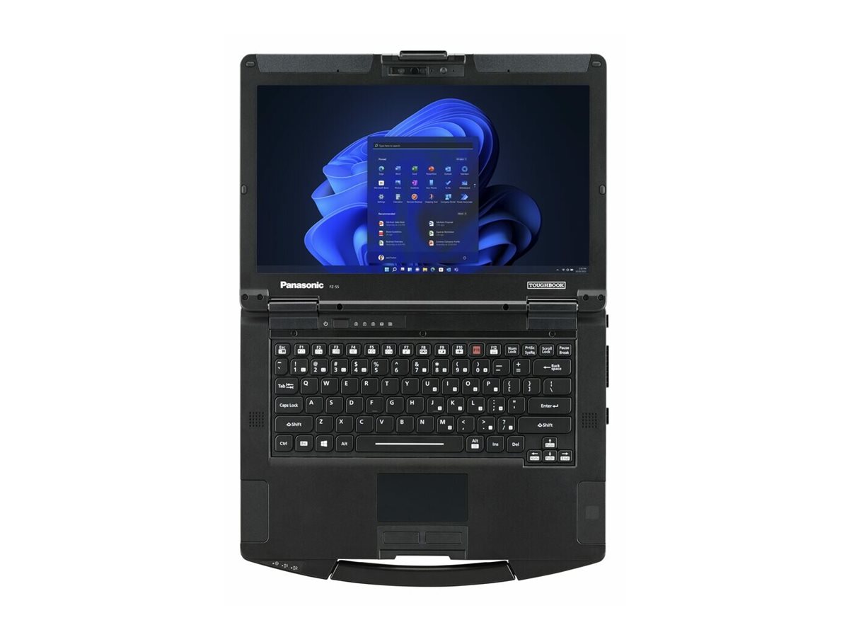 Panasonic Toughbook 55 - Robust - Intel Core i5 1345U - Win 11 Pro - UHD Graphics - 16 GB RAM - 512 GB SSD NVMe, TCG Opal Encryption - 35.6 cm (14)