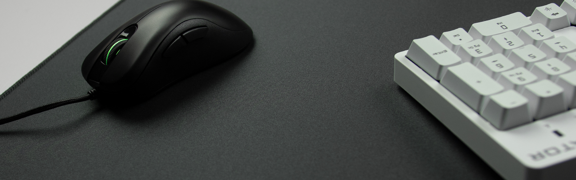 HATOR Tonn EVO XXL Tappetino per mouse per gioco da computer Nero