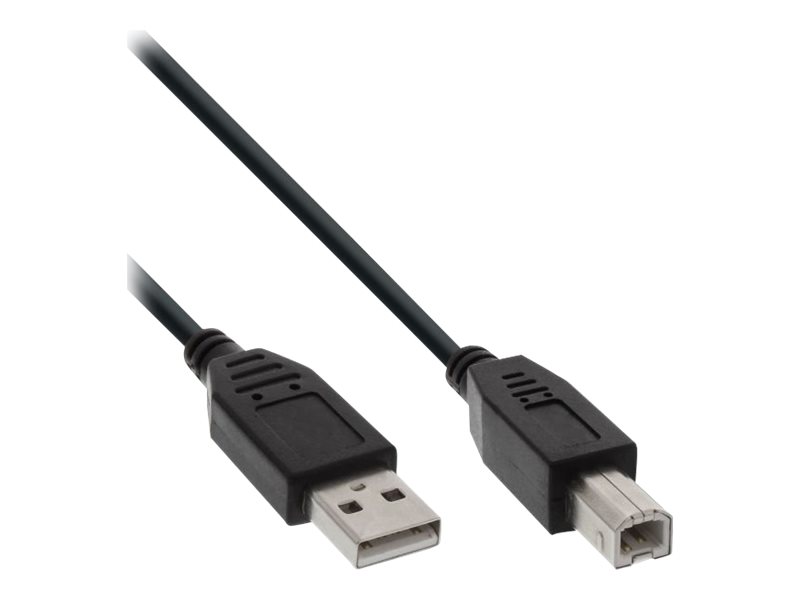 InLine 34557X c�ble USB 7 m USB 2.0 USB A USB B Noir